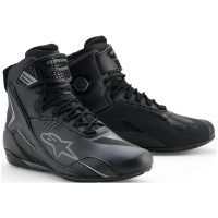 MC-Skor Faster-4 Drystar® Svart/Röd ALPINESTARS