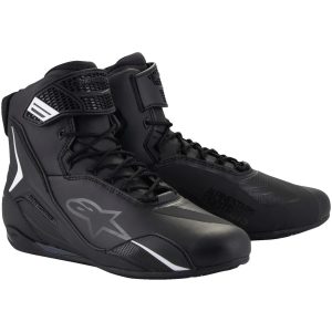 MC-Skor Faster-4 Svart ALPINESTARS