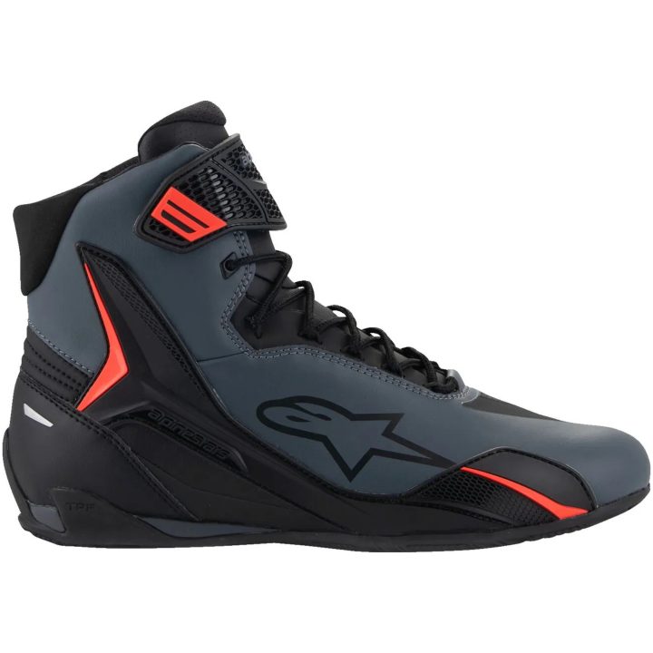 MC-Skor Faster-4 Svart/Röd ALPINESTARS 40,5 – bild 7