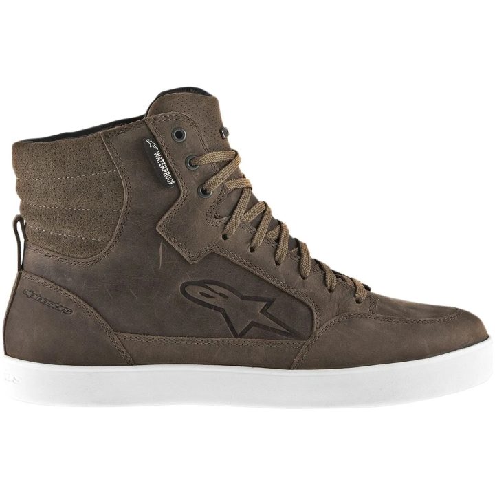 Mc-skor J-6 Vattentäta Brun/Vit ALPINESTARS 39 – bild 3