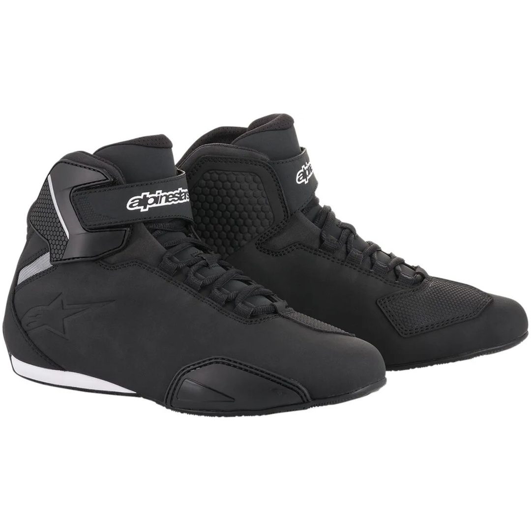 Mc-skor Sektor Svart/Röd ALPINESTARS Skor