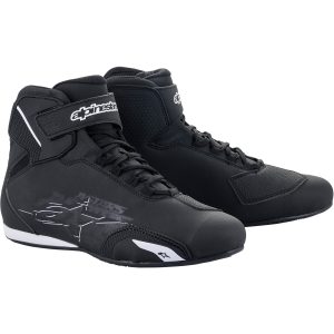Mc-skor Sektor Svart/Vit ALPINESTARS