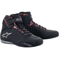Mc-skor Sektor Wp Svart/Grå/Röd ALPINESTARS