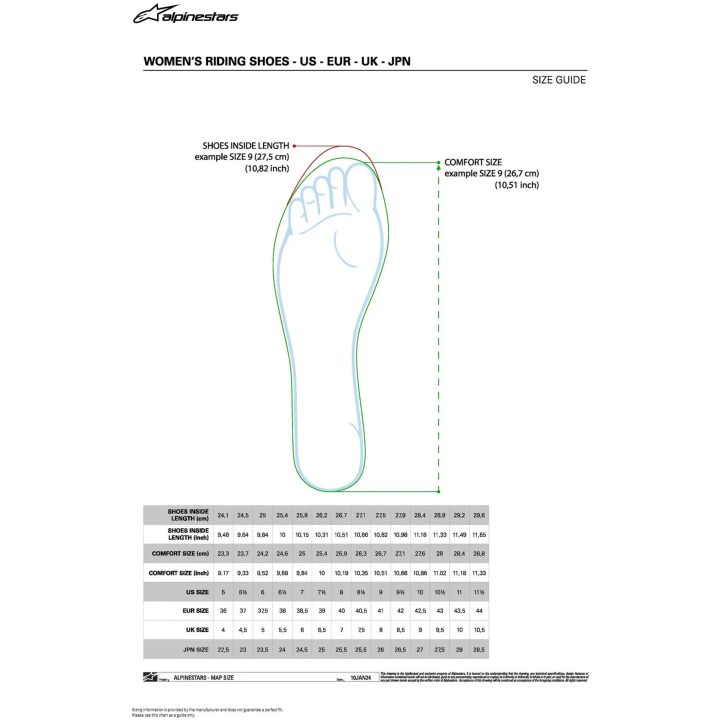 Mc-skor Stella Stated Podium Vit ALPINESTARS 41 – bild 8