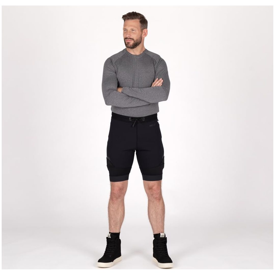 MC-Skyddsshorts Action Pro Unisex Svart Knox s – bild 6