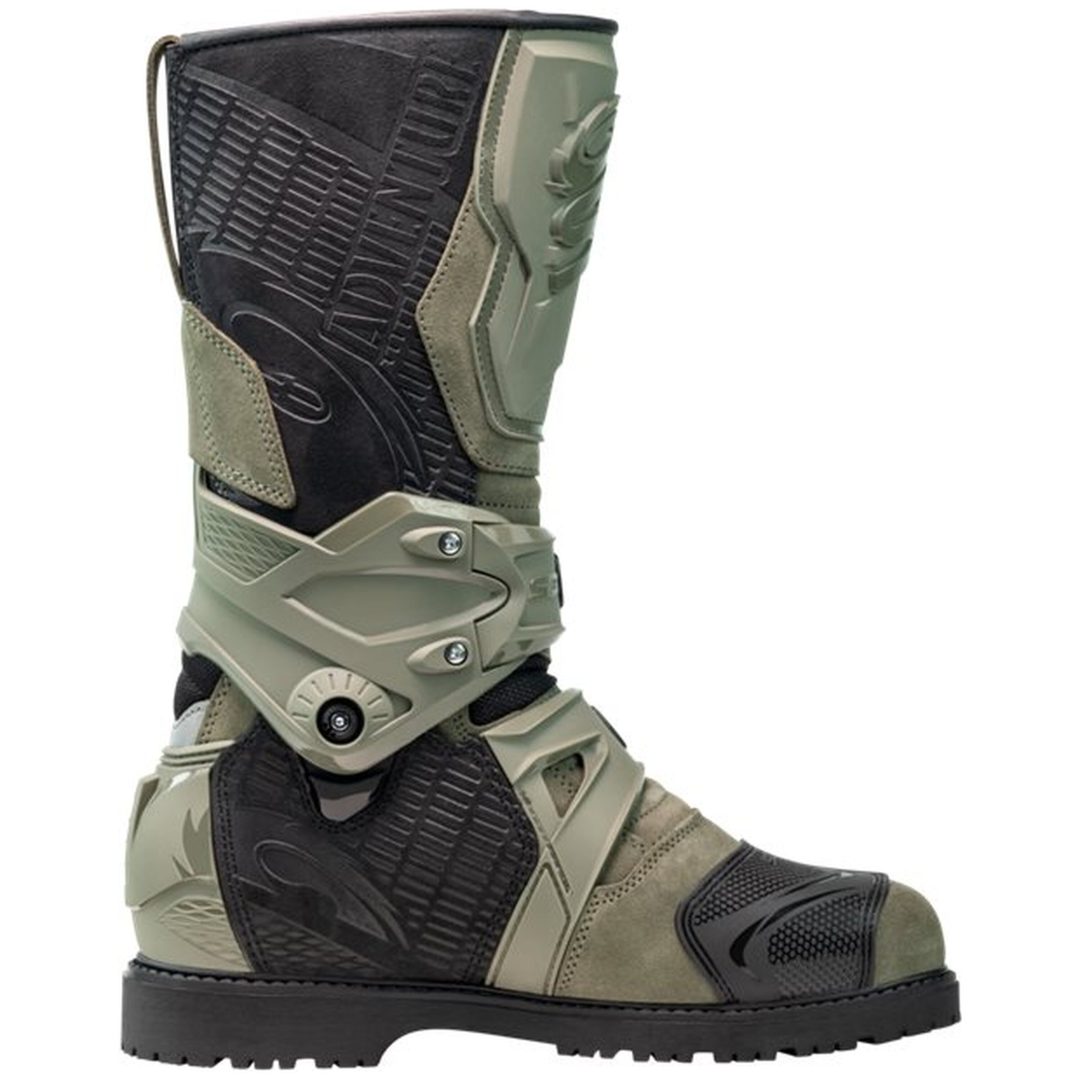 MC-Stövlar 2 Gore-Tex Militärgrön Sidi 43 – bild 2