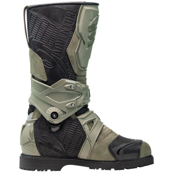 MC-Stövlar 2 Gore-Tex Militärgrön Sidi 43 – bild 2