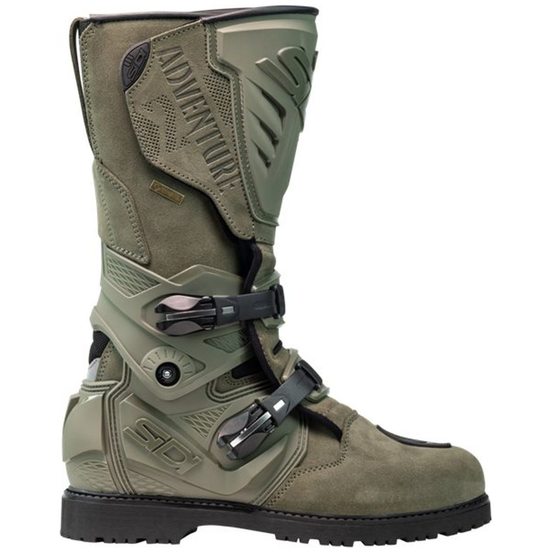 MC-Stövlar 2 Gore-Tex Militärgrön Sidi 43