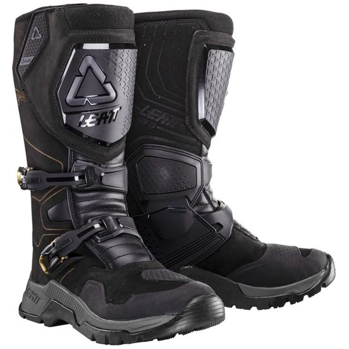 MC-Stövlar ADV HydraDri 7.5 Stealth Svart/Grå Leatt EU 42 (US 8 / UK 7 / CM 26.5) – bild 7