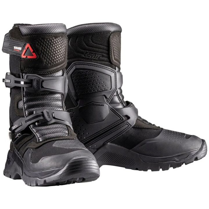 MC-Stövlar ADV X-Flow 7.5 Kort Svart Leatt US8 / UK7 / EU42 / CM26.5 – bild 7