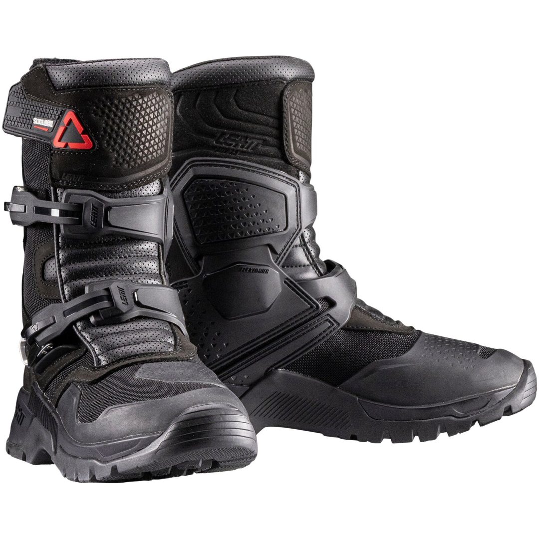 MC-Stövlar ADV X-Flow 7.5 Kort Svart Leatt US8 / UK7 / EU42 / CM26.5