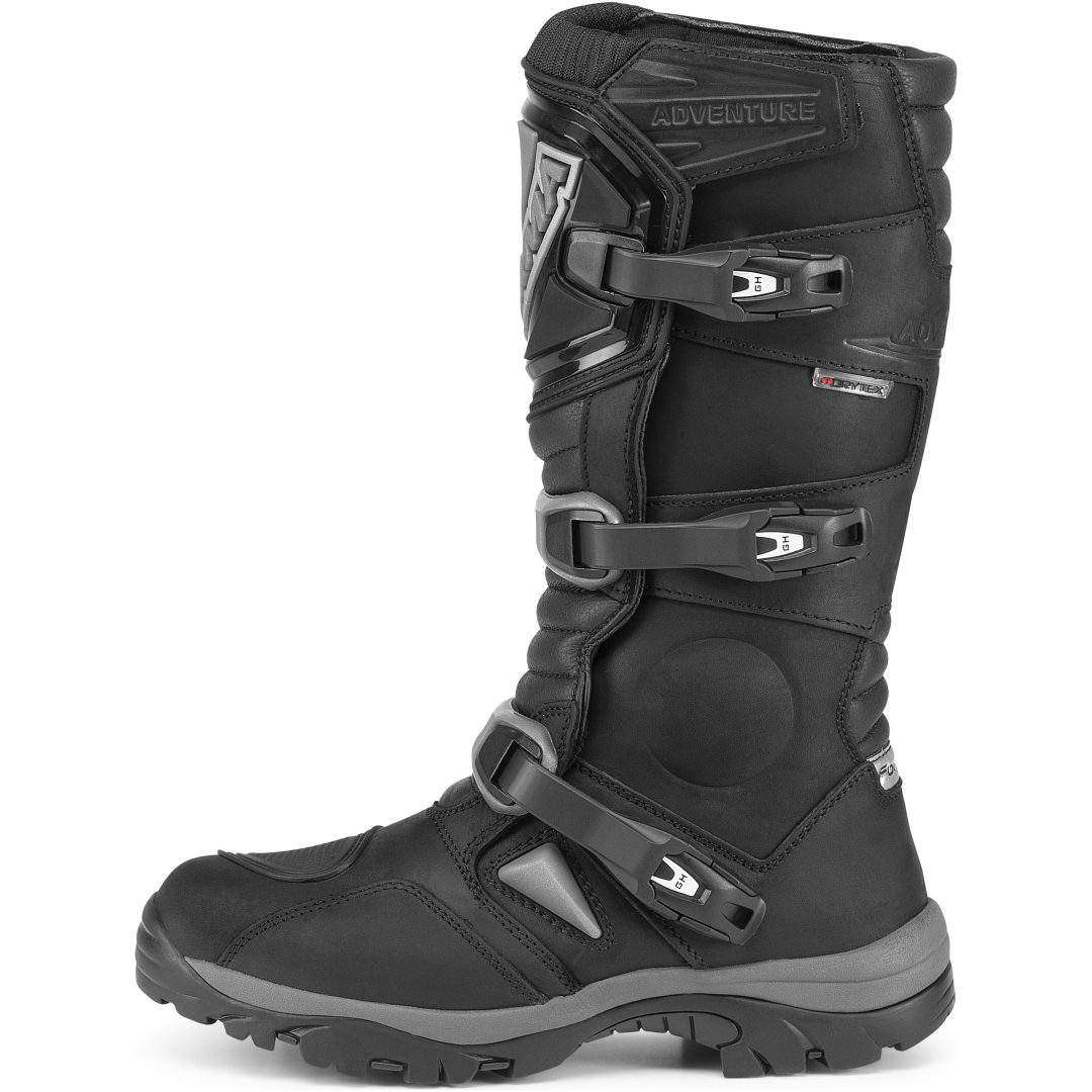 MC-Stövlar Adventure Dry WP Svart Forma 41