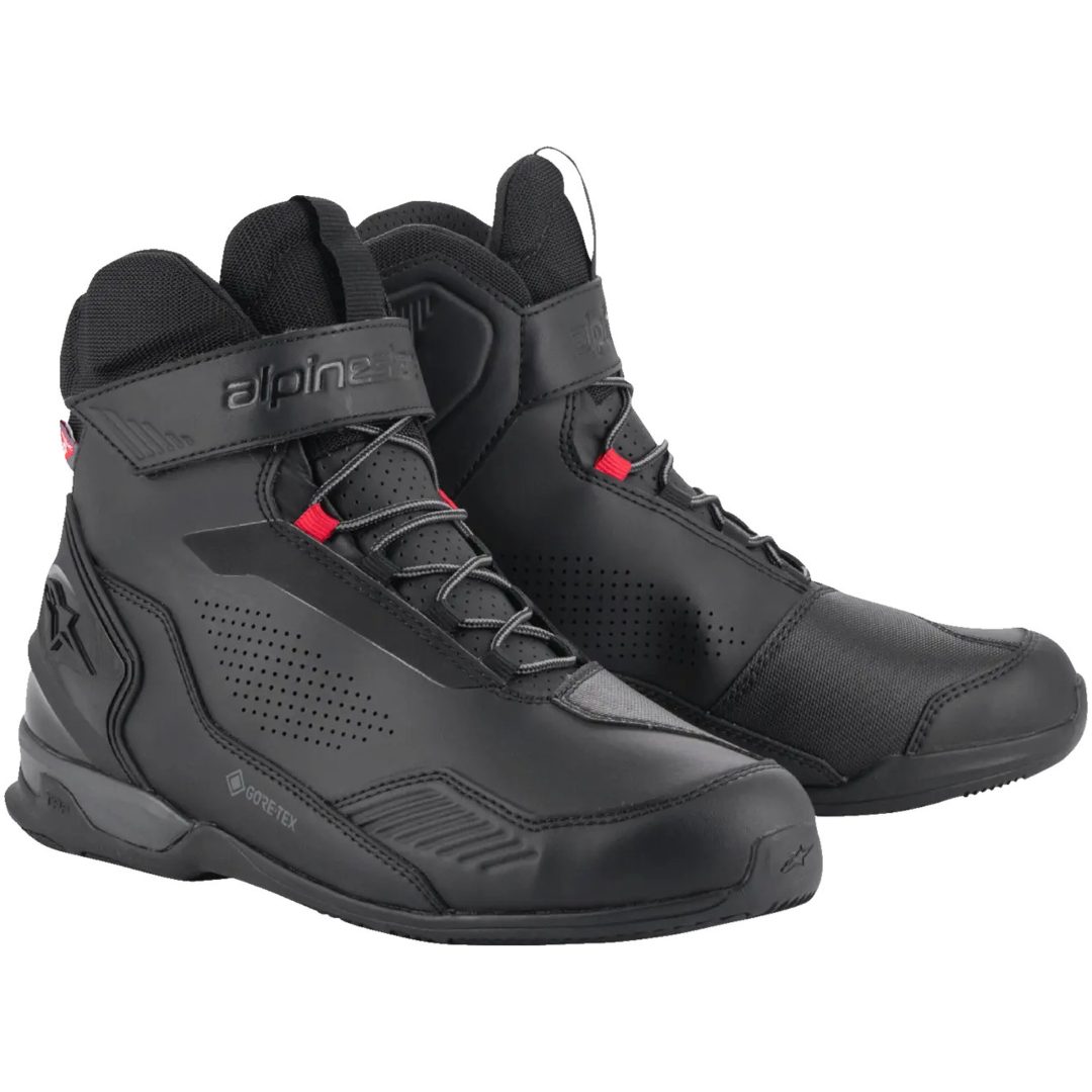 Mc-stövlar Austral Gtx Svart/mörkgrå ALPINESTARS 40.5