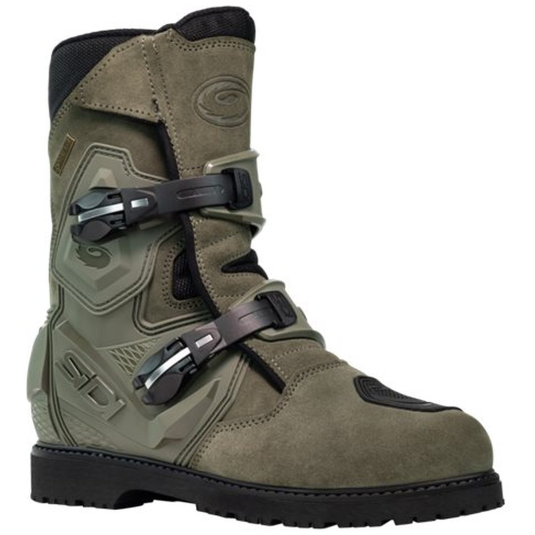MC-Stövlar Mid 2 Gore-Tex Militärgrön Sidi 43