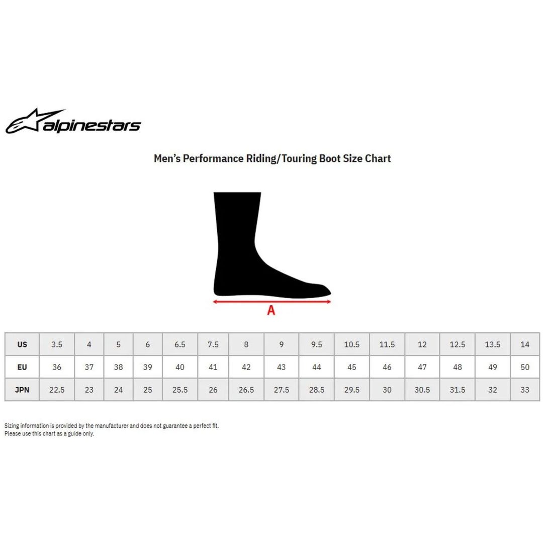 Mc-stövlar Rt-7 Drystar® Svart/Röd ALPINESTARS 40 – bild 8