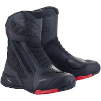 Mc-stövlar Rt-7 Drystar® Svart/Röd ALPINESTARS