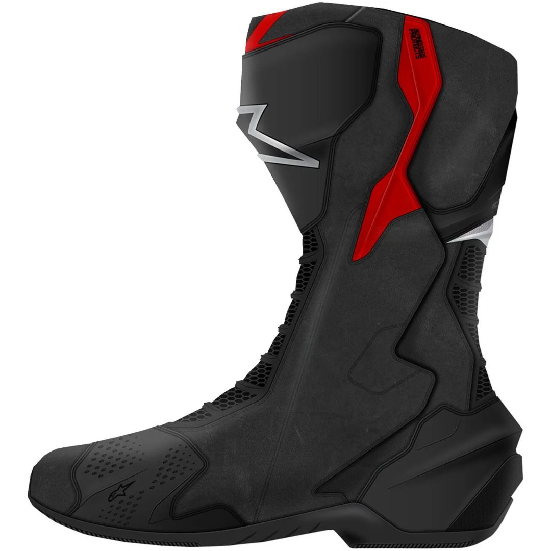Mc-stövlar Smx-6 V3 Svart/röd/silver ALPINESTARS 46 – bild 2