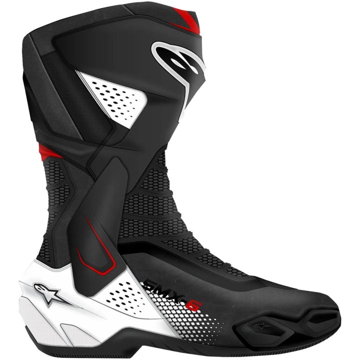 Mc-stövlar Smx-6 V3 Svart/röd/vit ALPINESTARS 40 – bild 3