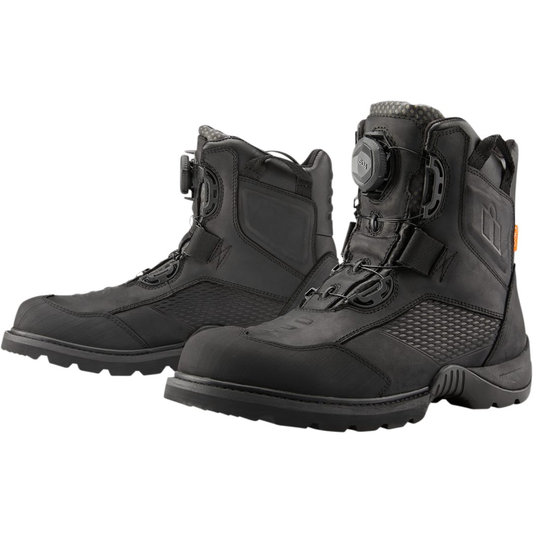 MC-Stövlar Stormhawk Svart ICON 40