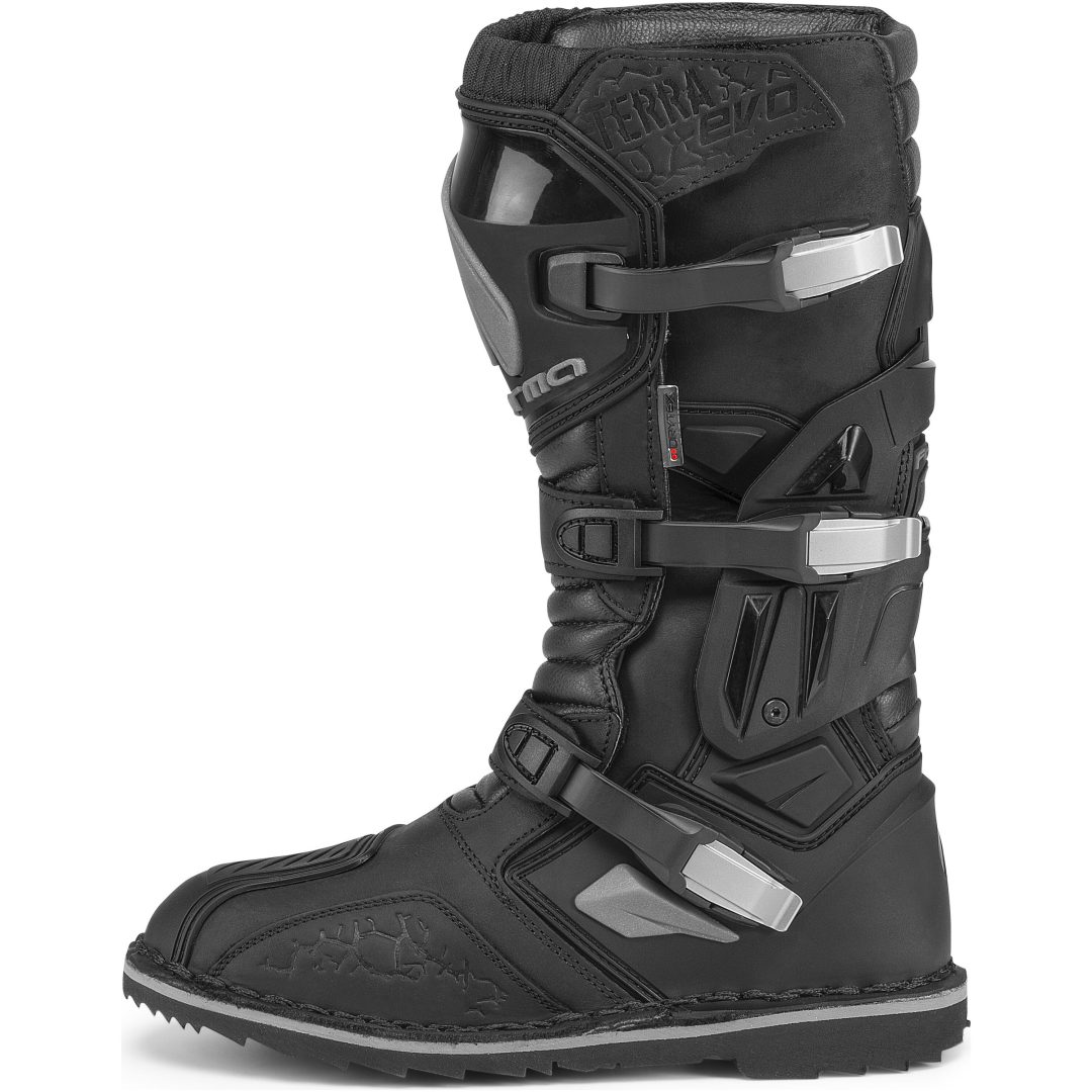 MC-Stövlar Terra Evo Dry Vattentät Svart Forma 38 – bild 3