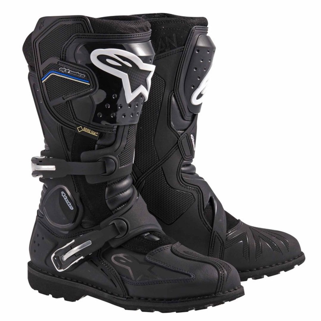 MC-Stövlar Toucan Gore-Tex Svart Alpinestars 43