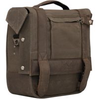 MC-Väska Saddlebag Wax Brun BURLY