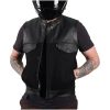 MC-Väst Kanan Läder Denim Svart THRASHIN SUPPLY CO. – miniatyr 5