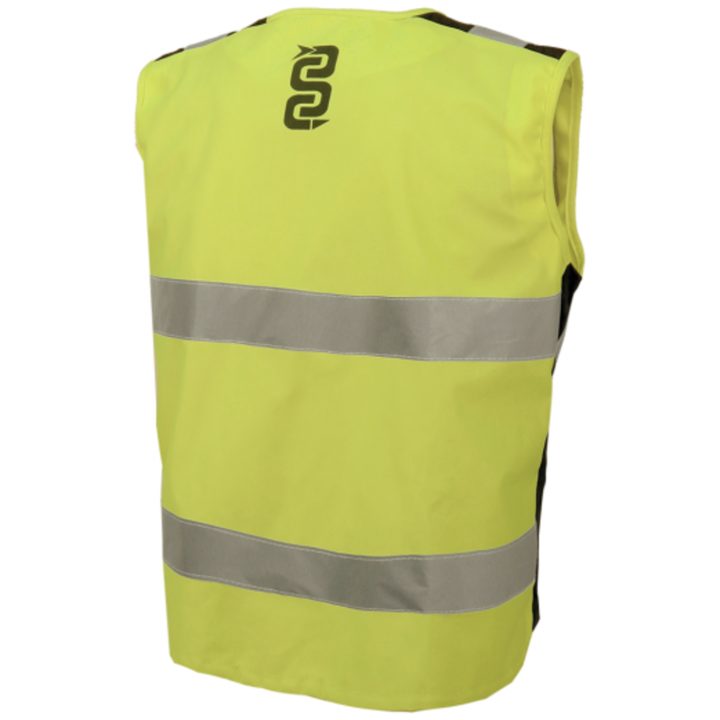 Mc-väst Lätt Flash 2 Fluorescerande Gul OJ – bild 3