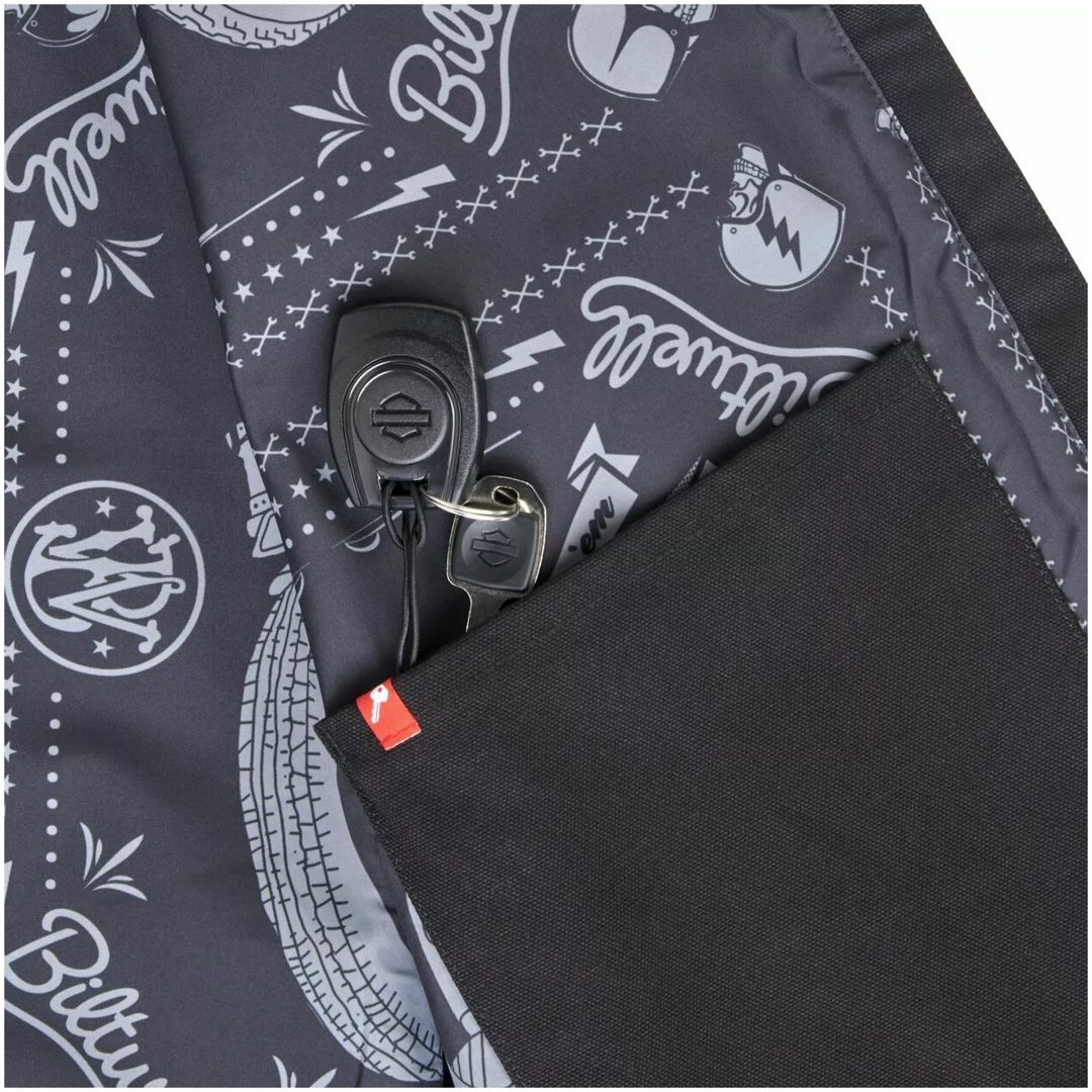 Mc-väst Textil 4 Speed Svart BILTWELL – bild 6