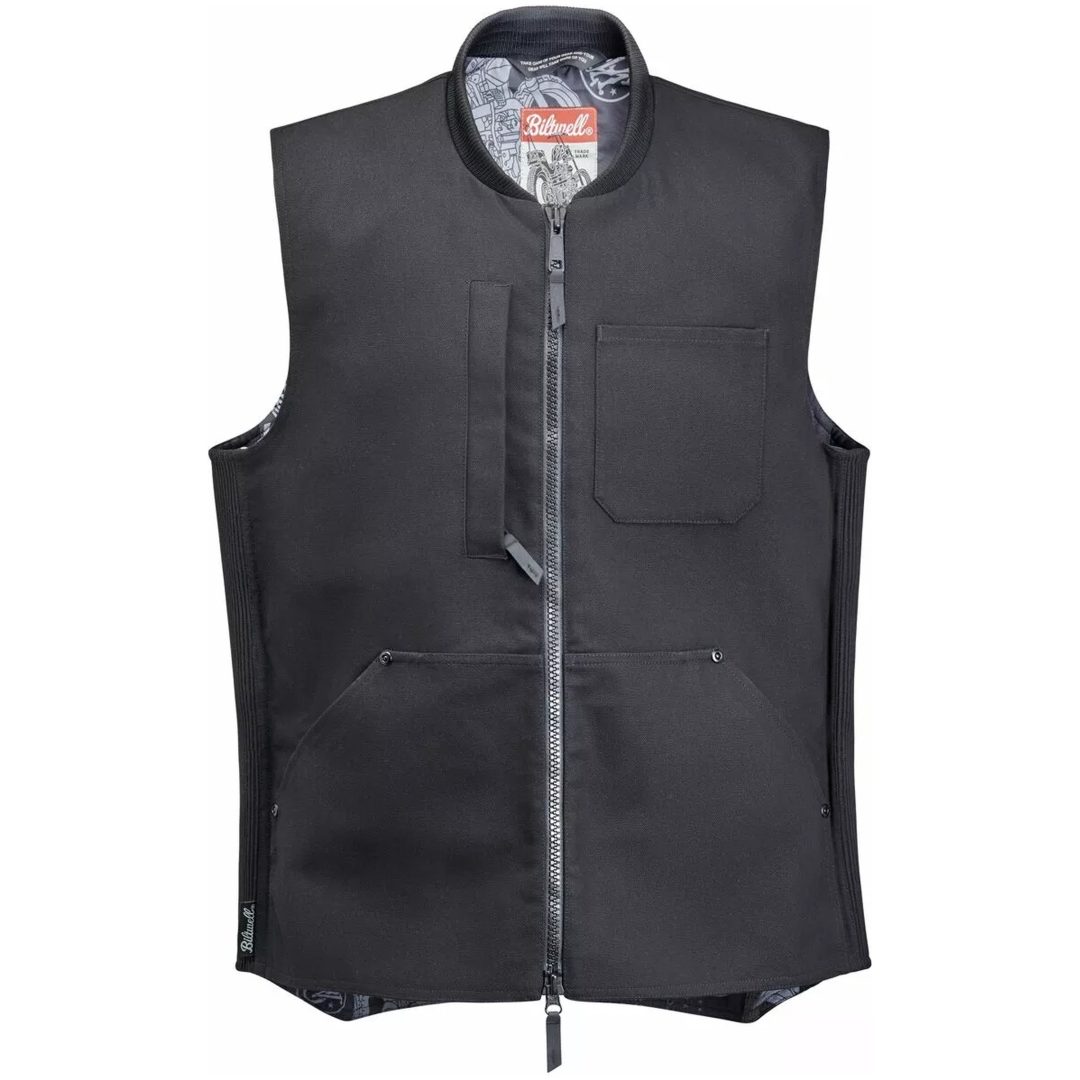 Mc-väst Textil 4 Speed Svart BILTWELL – bild 7