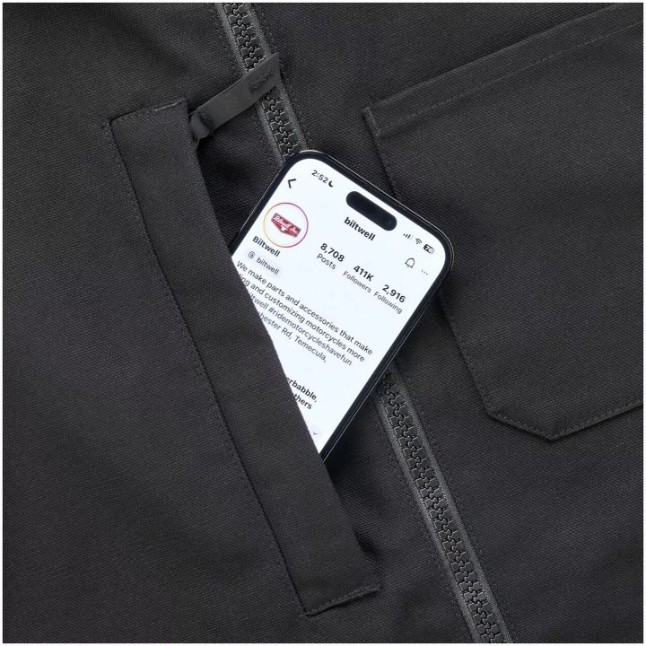 Mc-väst Textil 4 Speed Svart BILTWELL – bild 9