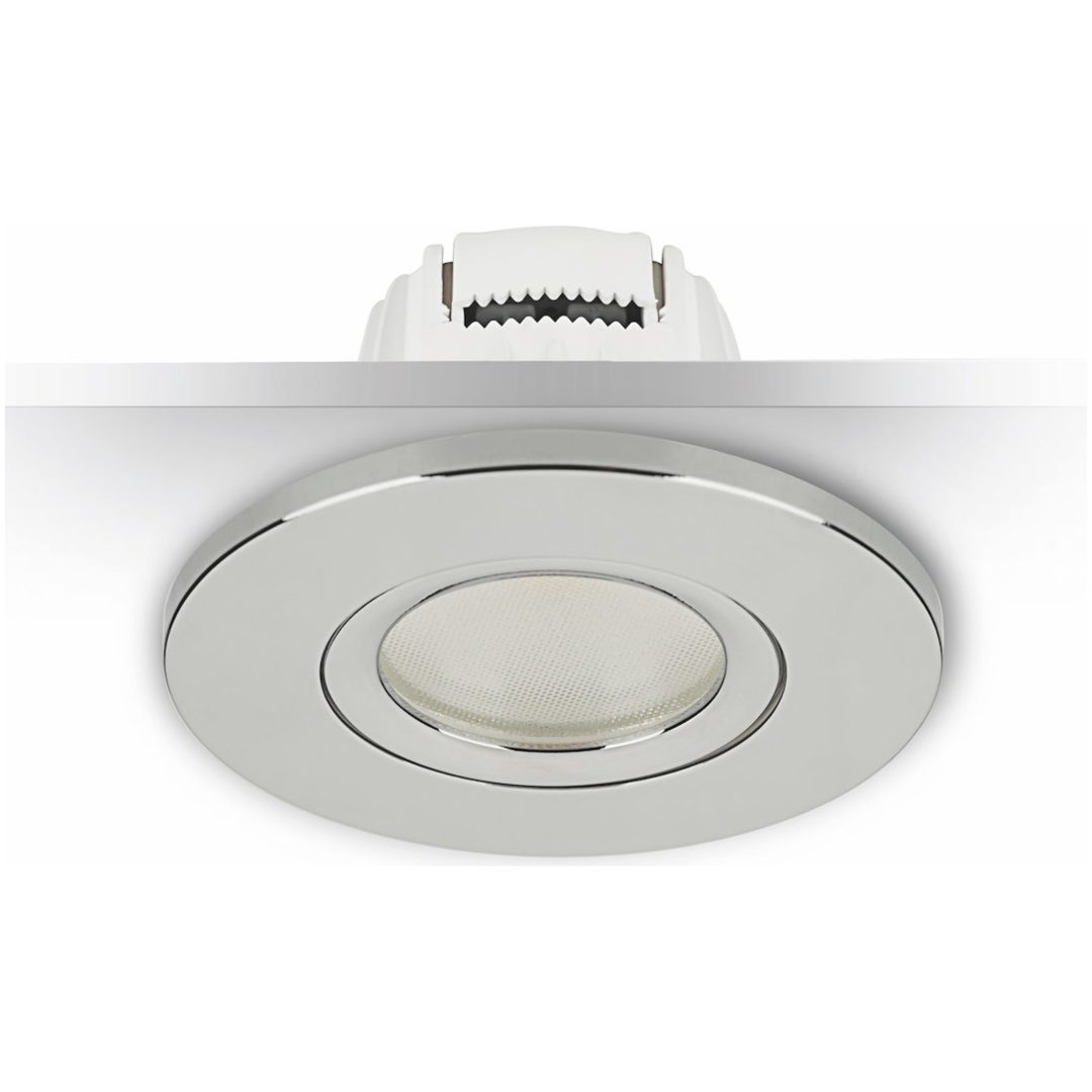 MD-775, LED-downlightset, Krom, 3,4W, 230V, IP21 MALMBERGS – bild 2