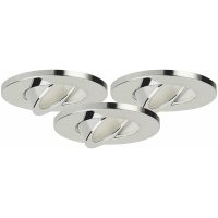 MD-775, LED-downlightset, Krom, 3,4W, 230V, IP21 MALMBERGS