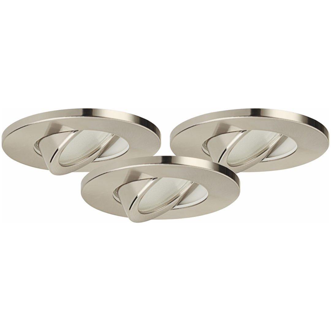 MD-775, LED-downlightset, Satin, 3,4W, 230V, IP21 MALMBERGS