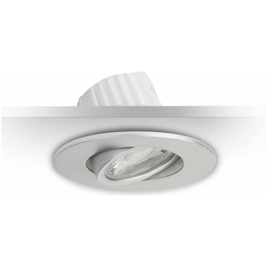 MD-880, LED-downlight, Silver, 4,5W, 230V, IP21 MALMBERGS – bild 3