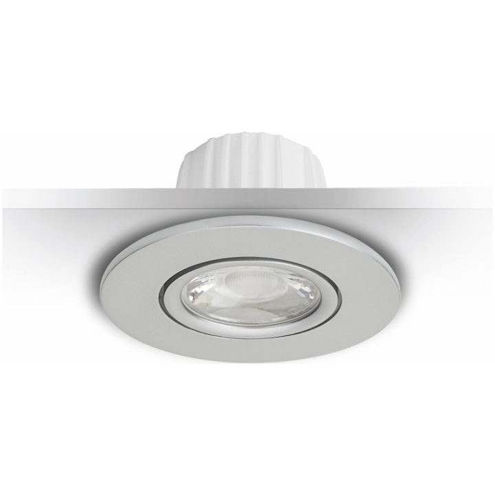 MD-880, LED-downlight, Silver, 4,5W, 230V, IP21 MALMBERGS – bild 2