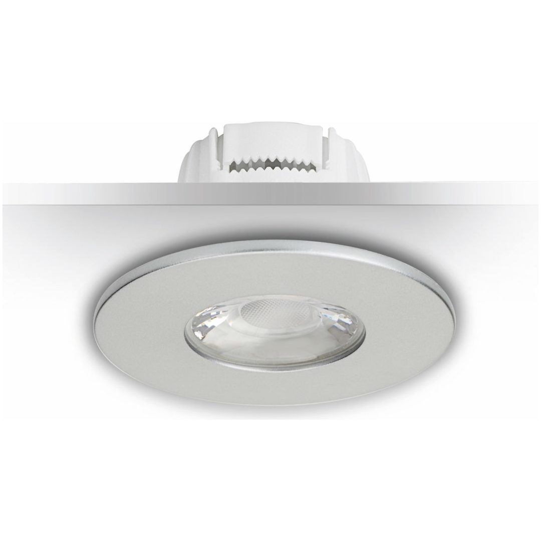 MD-881, LED-downlight, Silver, 4,5W, 230V, IP21 MALMBERGS – bild 2