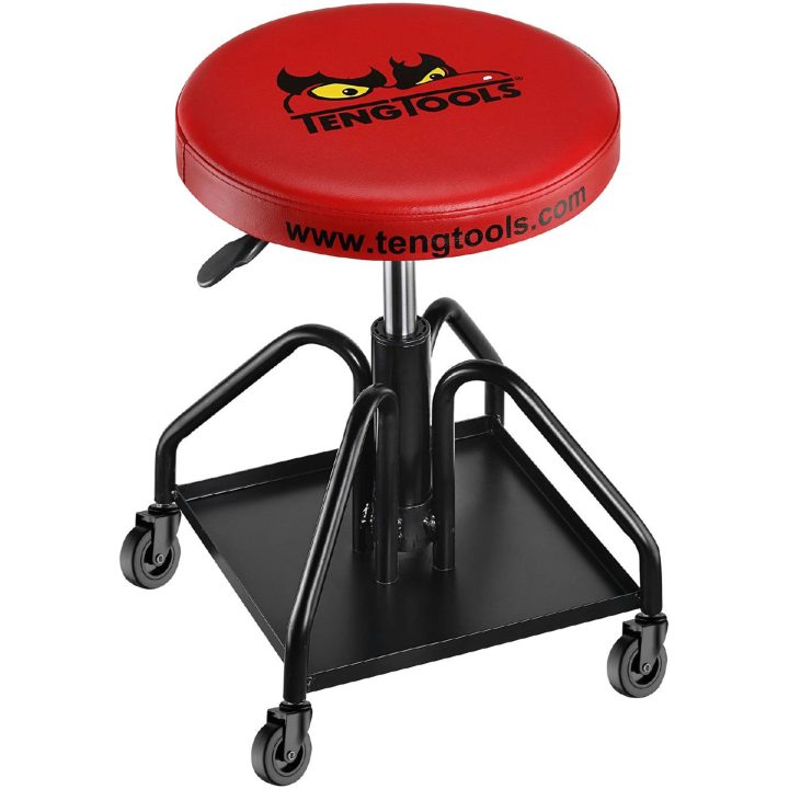 Mekanikerstol TCA06 Teng Tools MEKANIKERSTOL MED HJUL – bild 2