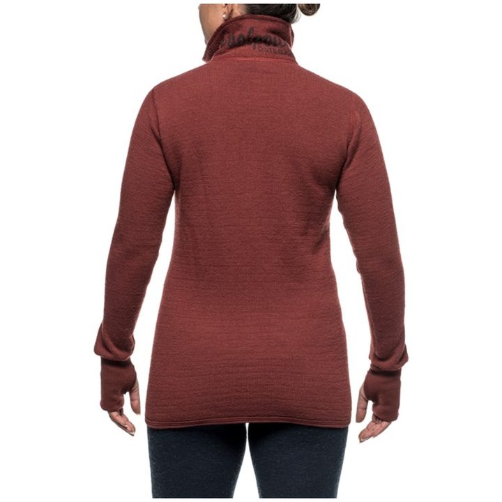 Mellanlager Full Zip 400 Roströd Woolpower – bild 5