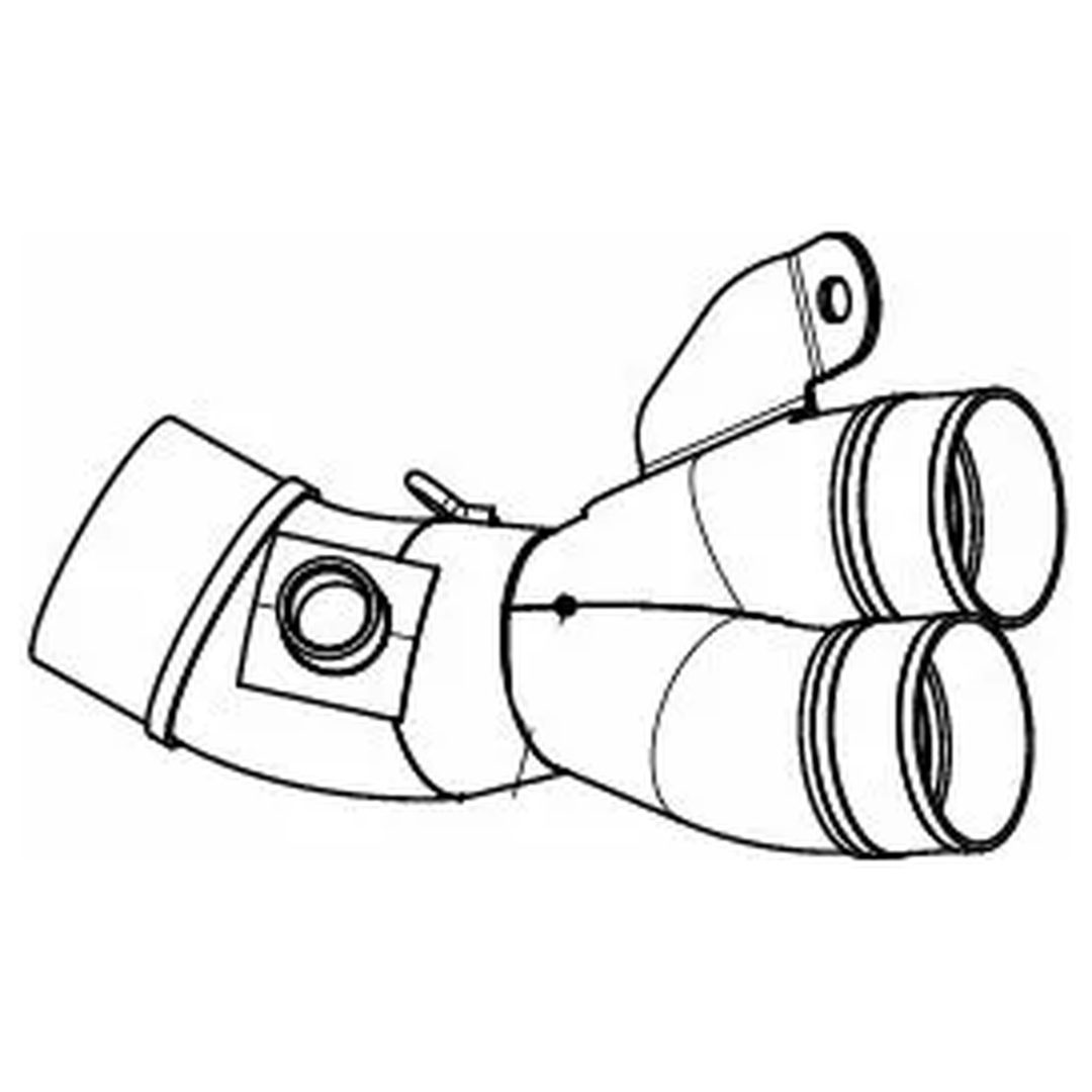 Mellanrör AKRAPOVIC