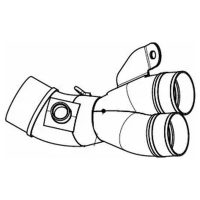 Mellanrör AKRAPOVIC