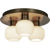Messina Plafond Bad, Matt Mässing ANETA HOME Sockel G9 Matt Mässing /Opalvit – miniatyr 1