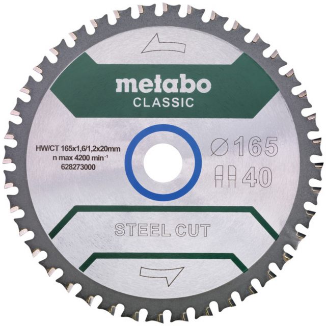 Cirkelsågklinga Metall Classic METABO HW/CT