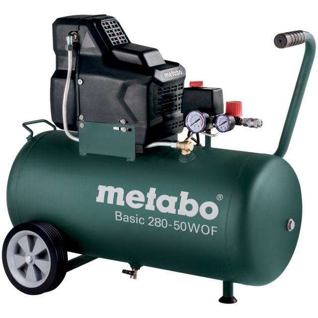 Kompressor 8 bar Basic 280-50 W OF METABO 50 Liter