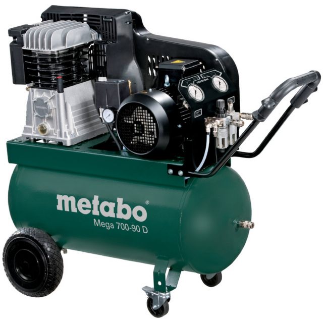 Kompressor 11 bar Mega 700-90 D METABO 90 Liter