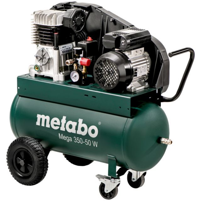 Kompressor 10 bar Mega 350-50 W METABO 50 Liter