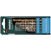 Metallborr HSS-TiN, DIN 338 METABO