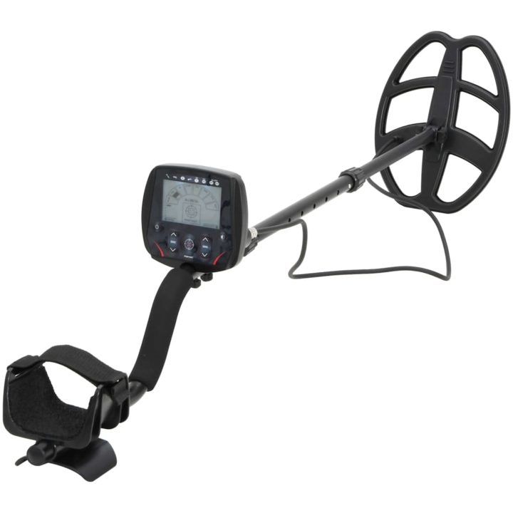 Metalldetektor 20 cm sökdjup med LCD-skärm vidaXL 28 x 22 x 122 cm – bild 3