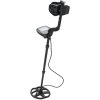 Metalldetektor 20 cm sökdjup med LCD-skärm vidaXL 28 x 22 x 122 cm – miniatyr 1