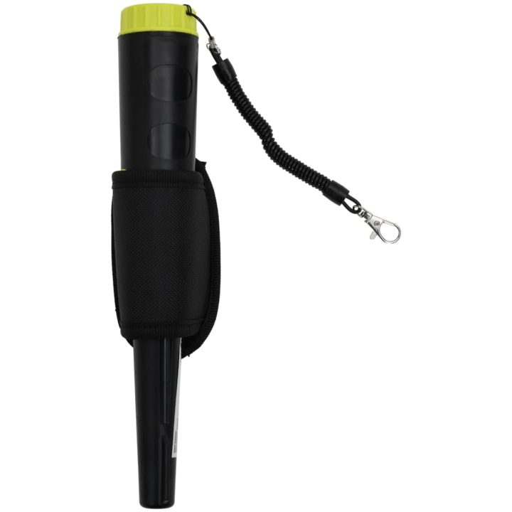Metalldetektor pinpointer med LCD Display svart och gul vidaXL – bild 3